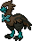 Thumbnail for File:Melanistic Savage Spearow.png